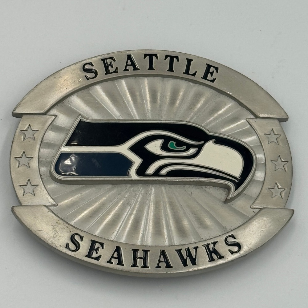 Siskiyou Sports Seattle Seahawks NFL Belt Buckle Vintage 2005 OFB 155